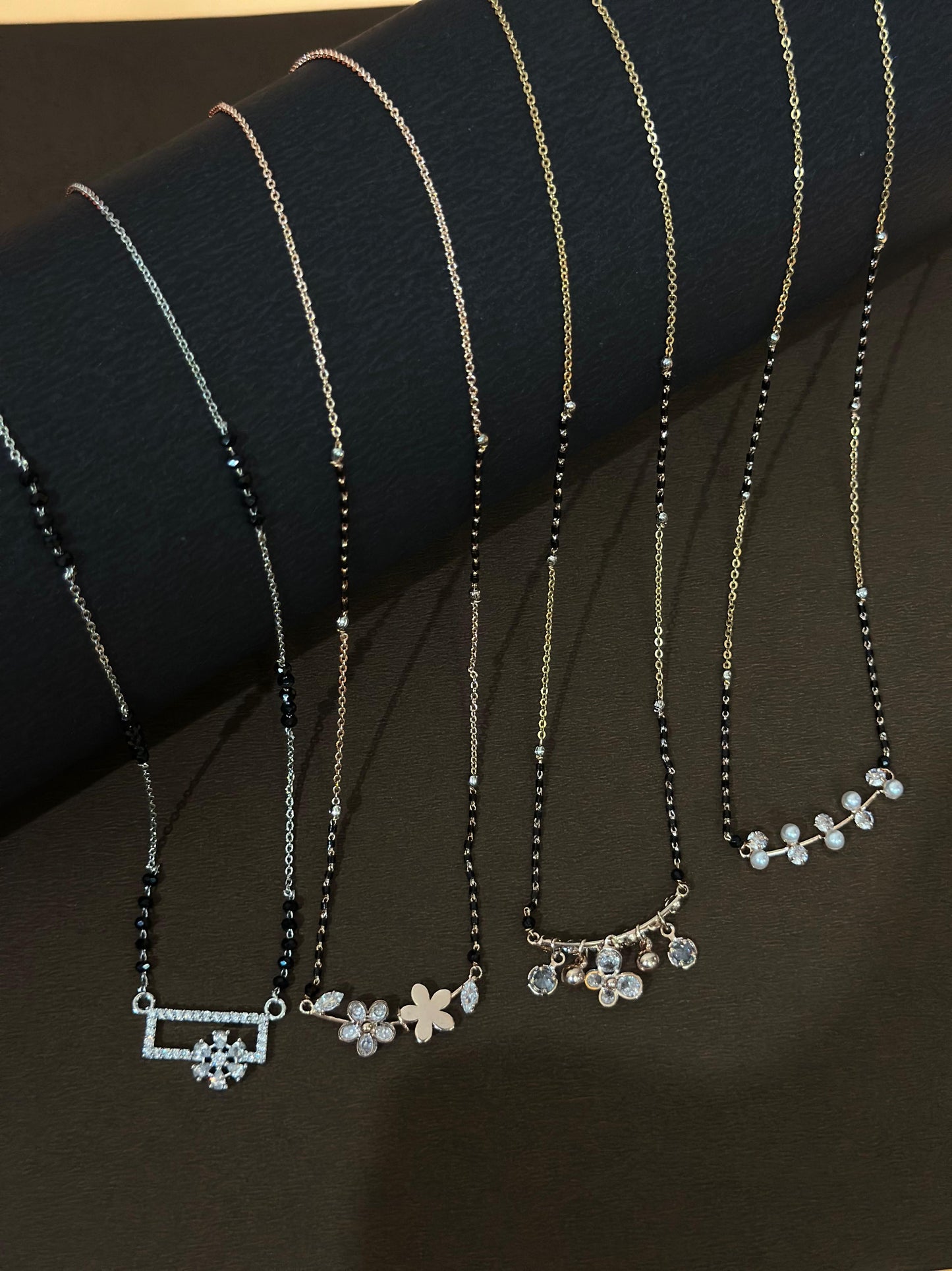 Sparkling AD Cascade Mangalsutra