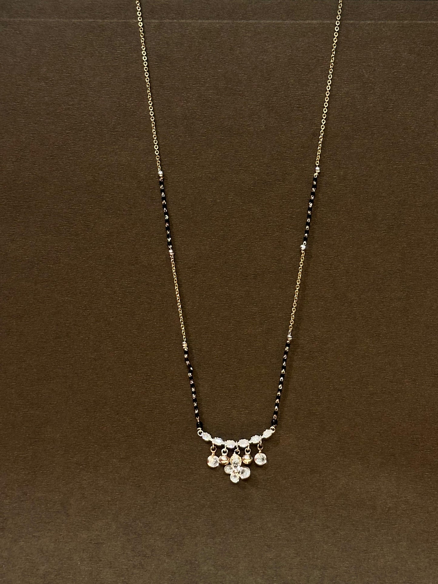 Sparkling AD Cascade Mangalsutra