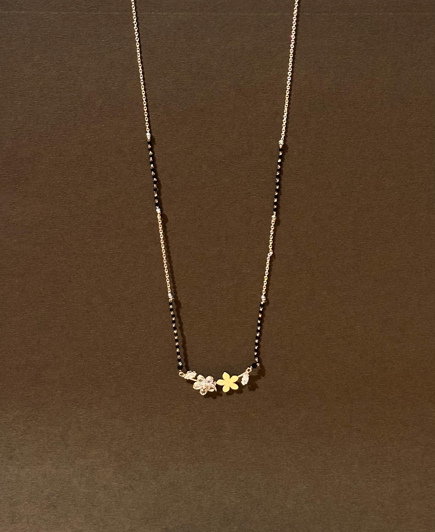 Dual Blossom AD Mangalsutra