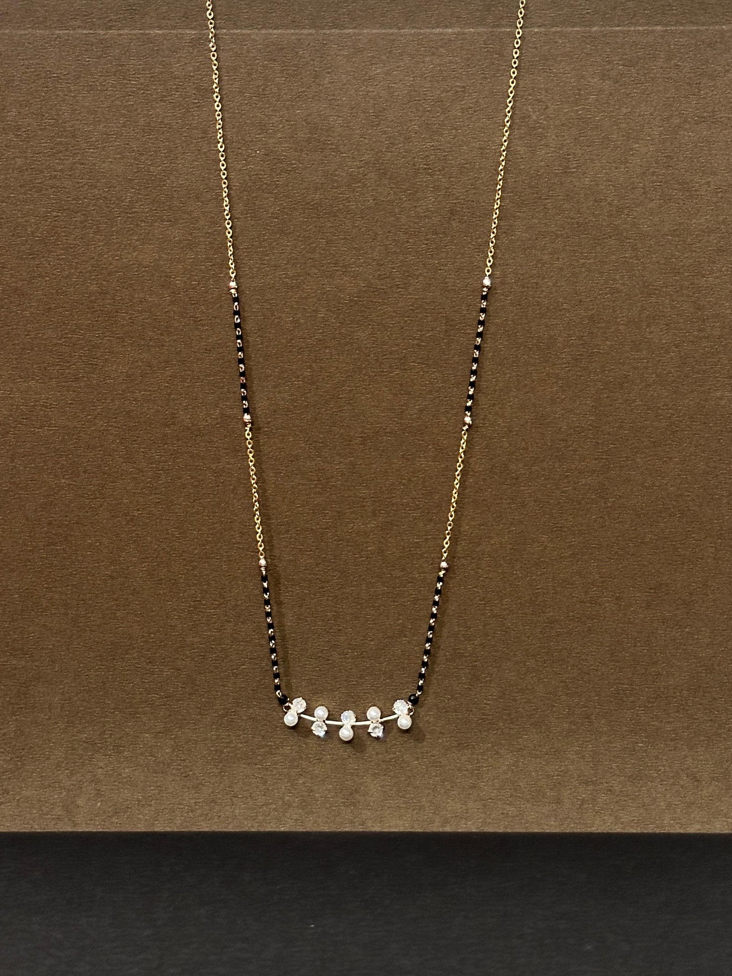 Pearl & Crystal Harmony Mangalsutra