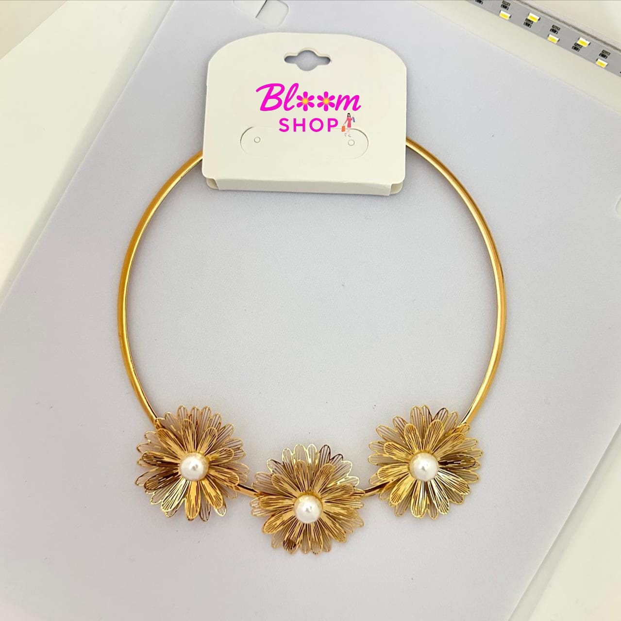 Bloom & Pearl Statement Choker