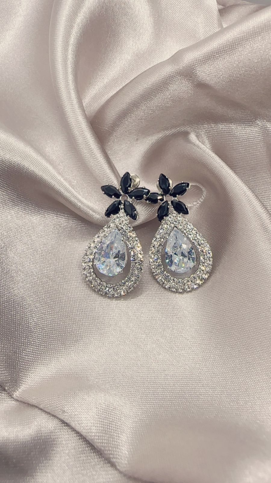 Midnight Spark Teardrops
