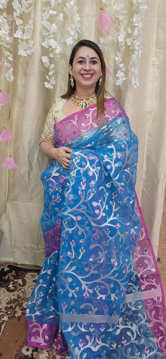 Khubsurat 5 - Tissue Saree - Jamdani Beauty Saree