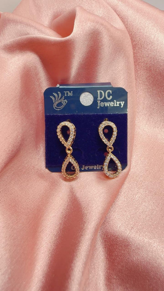 Infinite Sparkle AD Drop Earrings