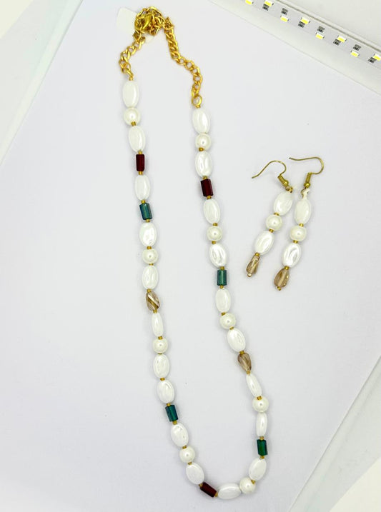 Pearl Harmony Necklace Set