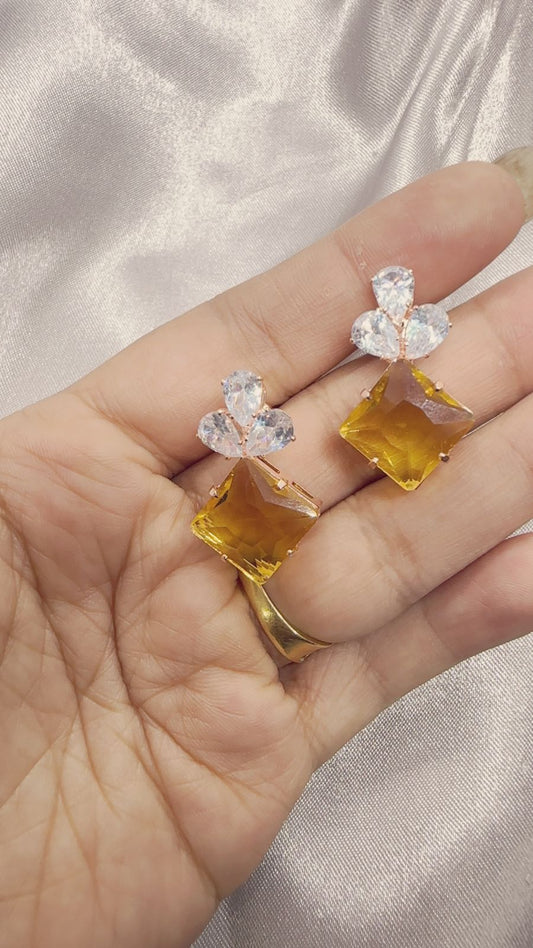 Golden Bloom Earrings