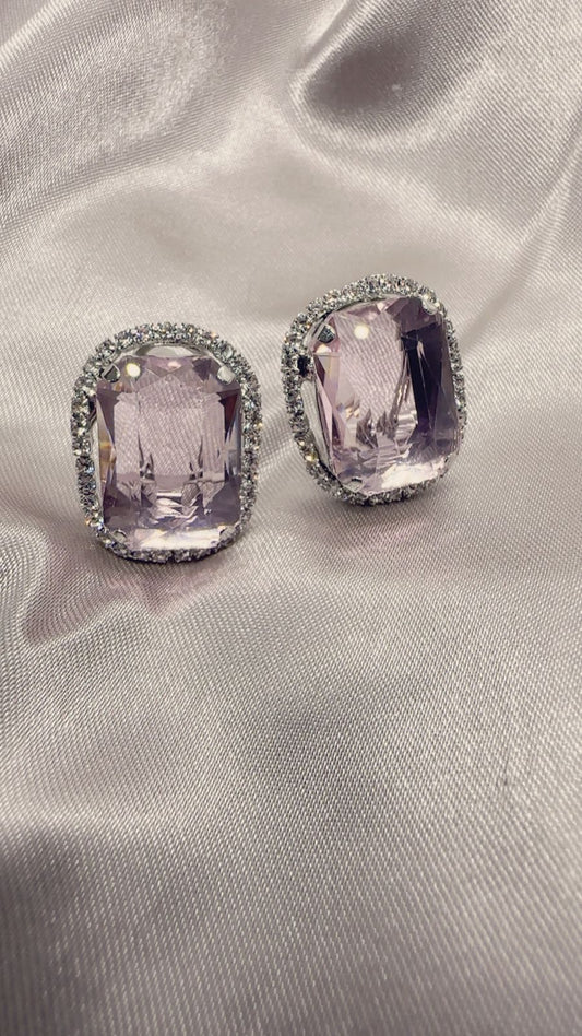 Lilac Luxe Studs