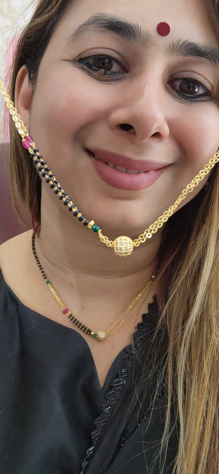 J21 - Round Design Mangalsutra