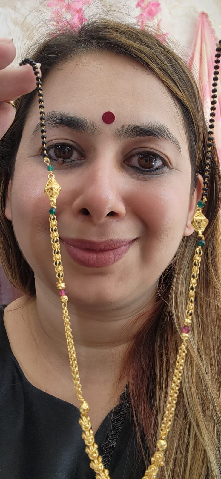 J25 - Gold look alike Mangalsutra | Very Classy Look!