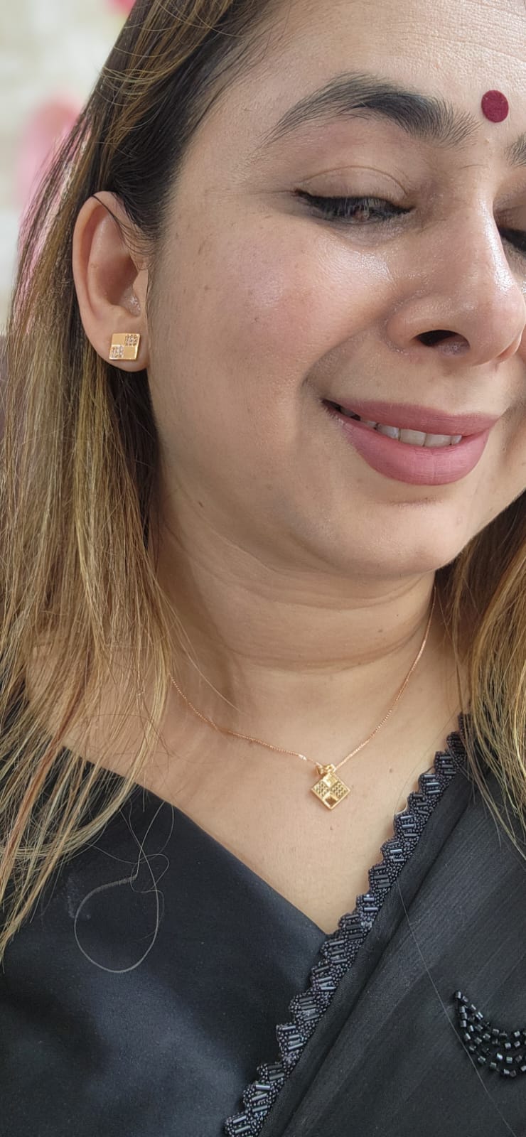 J1 - Square Chotu Pendant Set