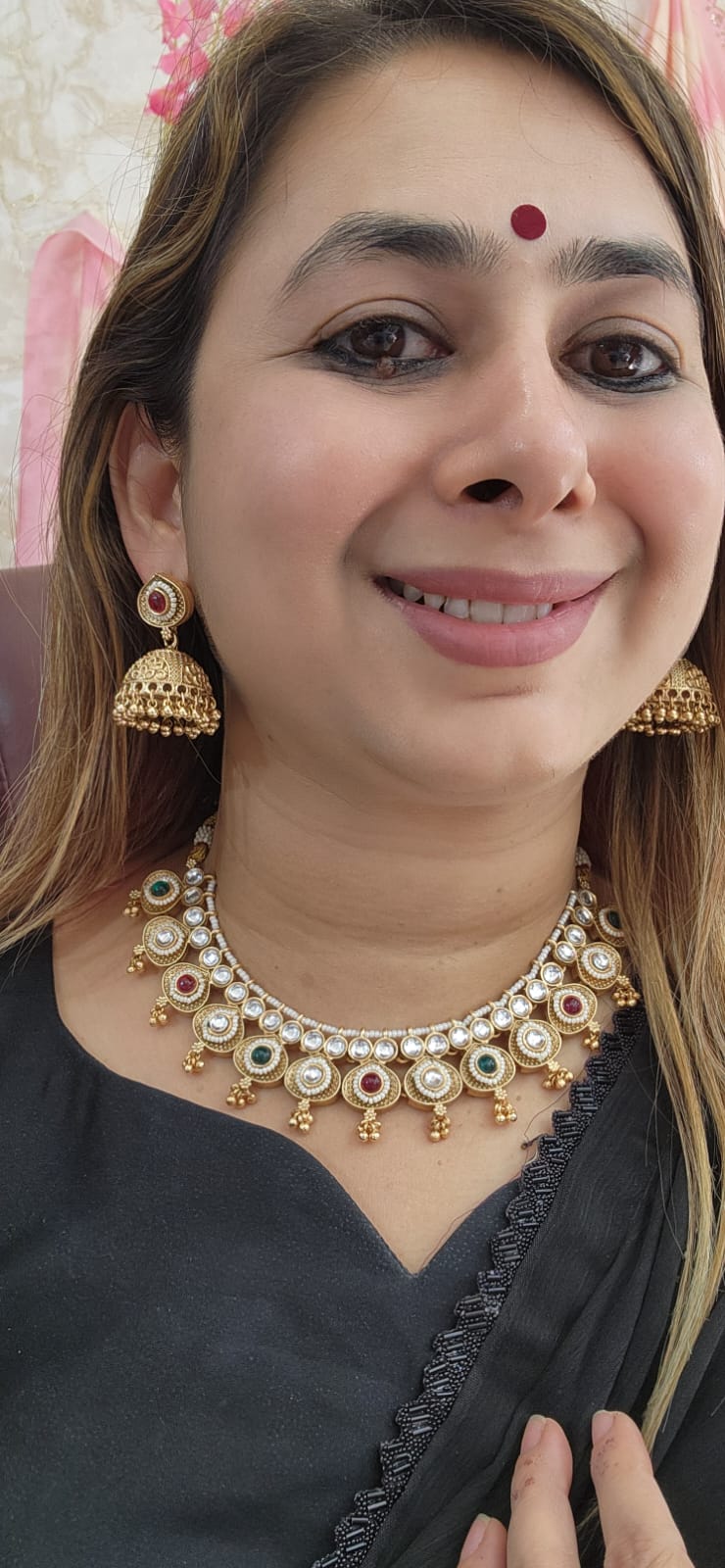 J29 - Multi Color Stone - Beautiful Necklace Set