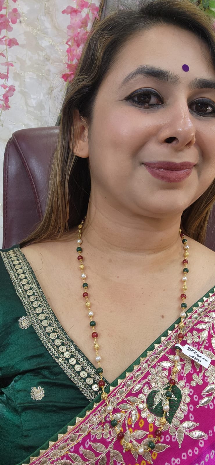 MG7 - Designer Moti Mala - MultiColor