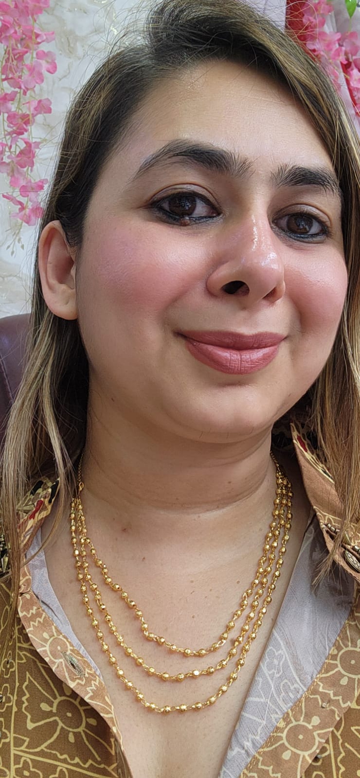 NA5 - Three Layer - Matar Mala ! Gold Look Alike Rich Design