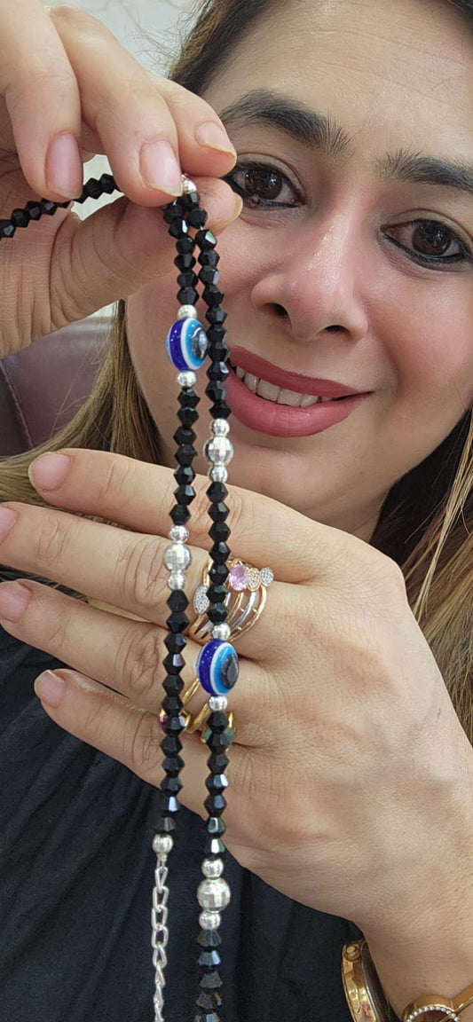 NA13 - Evil Eye Anklet - 2 for Just 49/-