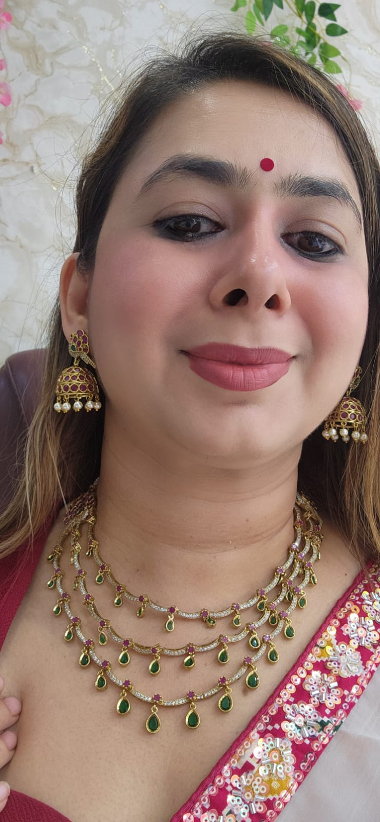 NA21 - 3 Layer Semi Precious Delicate Set