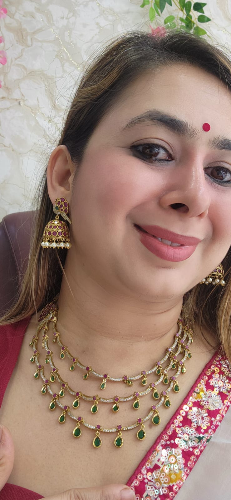 NA21 - 3 Layer Semi Precious Delicate Set