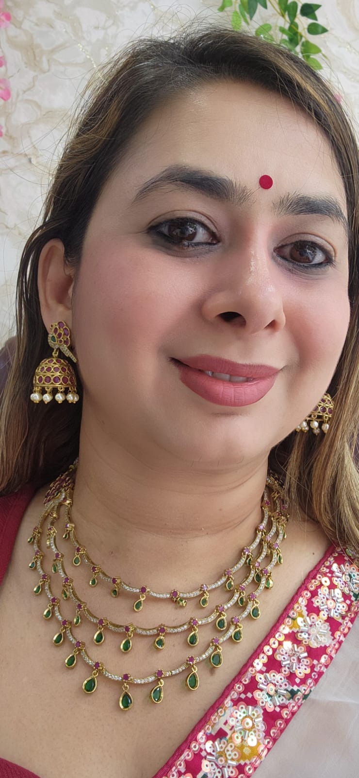 NA21 - 3 Layer Semi Precious Delicate Set