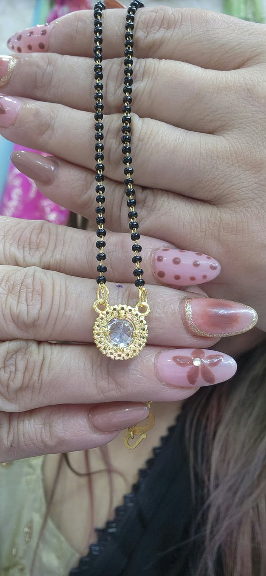 Solitaire Mangalsutra Design 4 - #0310-18