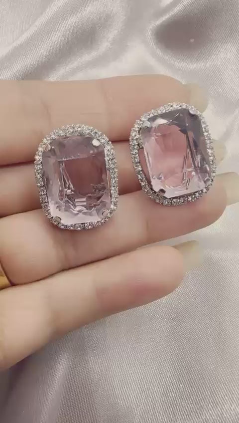Lilac Luxe Studs