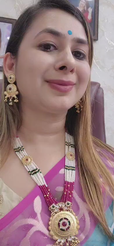 Khubsurat 2 - Rani Sahbia Set | Gold Replica